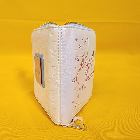 Loungefly Pokemon Iridescent Pikachu Zip Around Wallet NEW - Picture 12 of 13